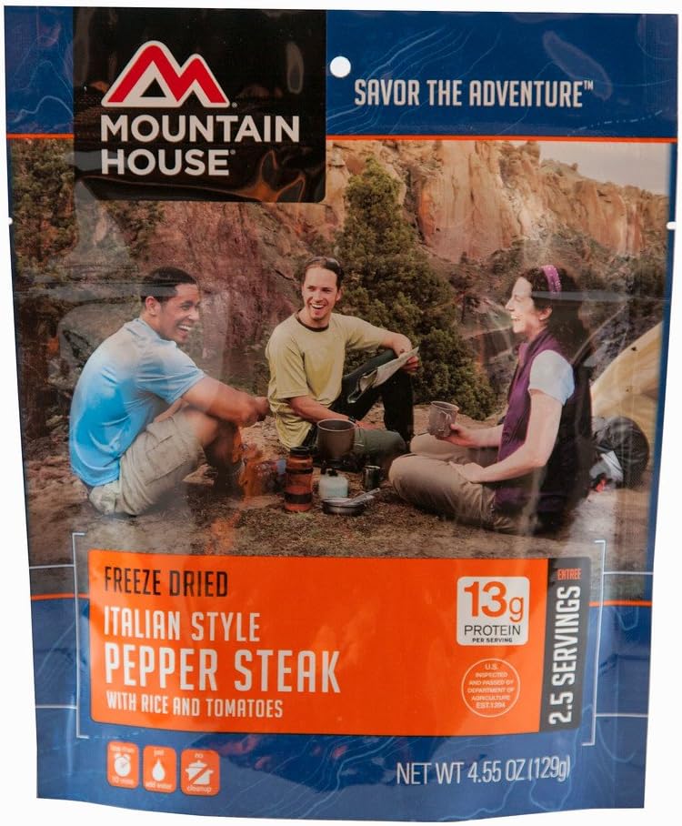 Mountain House Italian Style Pepper Steak