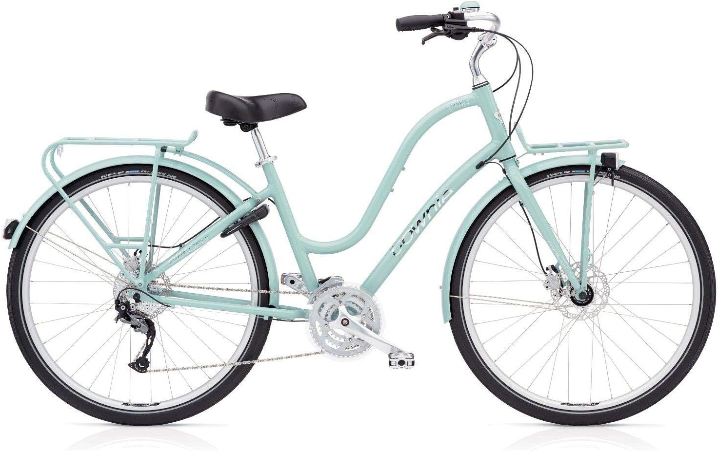 electra townie front rack