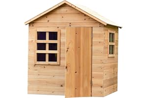 Evermeadow Playhouse | Big Game Hunters | Wooden Outdoor Playhouse for Toddlers and Kids