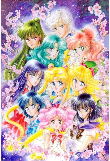 Amazon Co Jp 大人のパズル 木製パズル美少女戦士セーラームーン漫画アニメジグソーパズル300 500 1000 1500ピース大人解凍おもちゃ G 00 Color B Size 300 Pieces ホーム キッチン