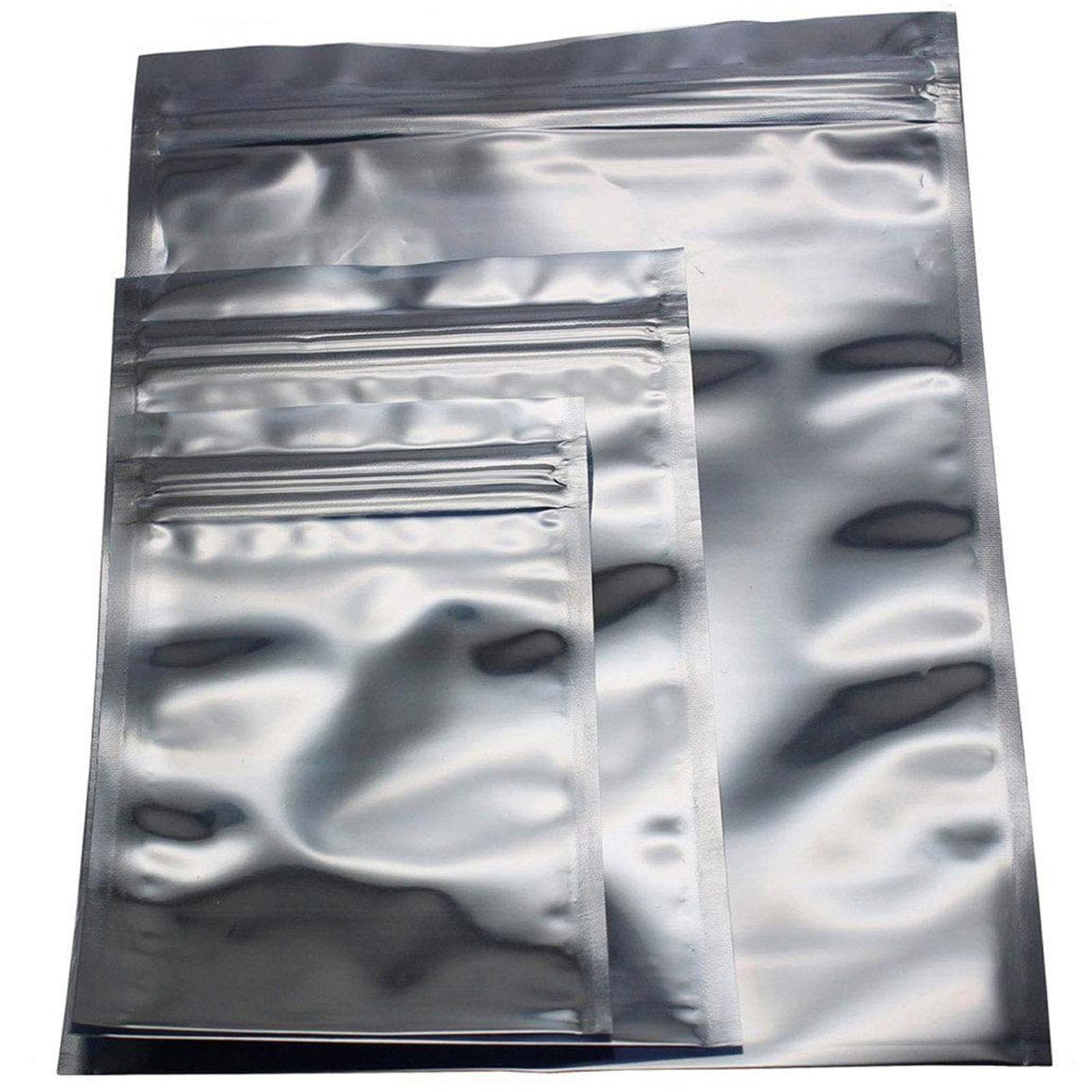 MZMing [60 Pack Anti-Static Bag Mixed Size (8 x 13 cm 10 x 16 cm 15 x 20 cm) ESD Antistatic Strong Practical Zip Lock Grip Seal Translucent Reusable SSD HDD Electronic Device