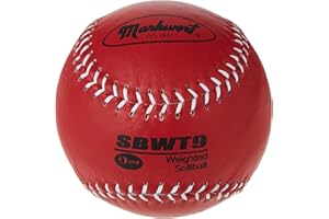 Markwort Weighted 12-Inch Softballs-Leather Cover