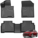 Floor Mats Custom for 2022-2026 Hyundai Tucson (Not Fit PHEV) TPE All Weather Floor Liners for Tucson/Tucson Hybrid Accessories Black 2026 2025 2024 2023 2022