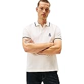 Tommy Hilfiger Mens Short Sleeve Casual Polo Shirts in Regular Fit with Embroidered Crest Design