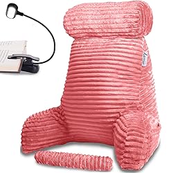 Homie Reading Pillow with Reading Light and Wrist
