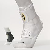 Ultra 360 Lace-Up Ankle Brace &ndash; Sprained Ankle Recovery, Sports Stabilizer | Figure-8 Straps - Adjustable Compression - Anti-Roll Orthopedic Ankle Stabilizer - Basketball - Volleyball - Soccer