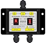 Manual and Automatic Transfer Switch, AC120V 15A
