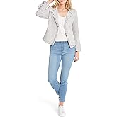 NIC+Zoe Womens Fringe Mix Jacket