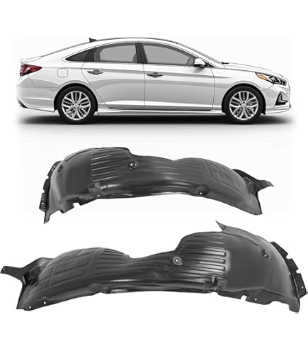Fender Liner TRQ Front Right Inner - Passenger Side Replacement For 2011-2013 Toyota Corolla Corolla Wheel Well Liner - Foto 6