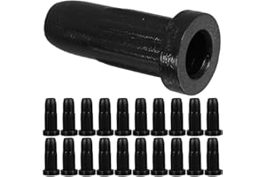 Parliky 40 Pcs Nylon Wheel Spring Rubber Sleeve 8mm Inner Diameter for Office and Gaming Chair Casters