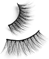 Eylure LUXE SILK Accent Trillion Black False Lashes Reusable Handmade view 4