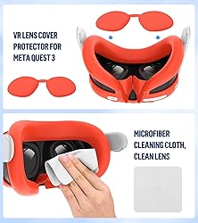 Silicone Cover Set Compatible with Meta/Oculus