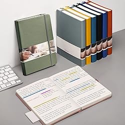 EMSHOI Lined Journaling Notebooks - 120gsm Thick