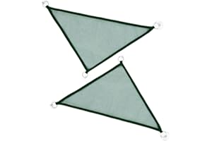 ZHUOHAI 2 Pcs Bearded Dragon Lizard Hammock, Geckos Hammock, Breathable Mesh Reptile Hammock, Suitable for Iguanas, Anoles, Geckos, Snakes, Chameleon（Green）