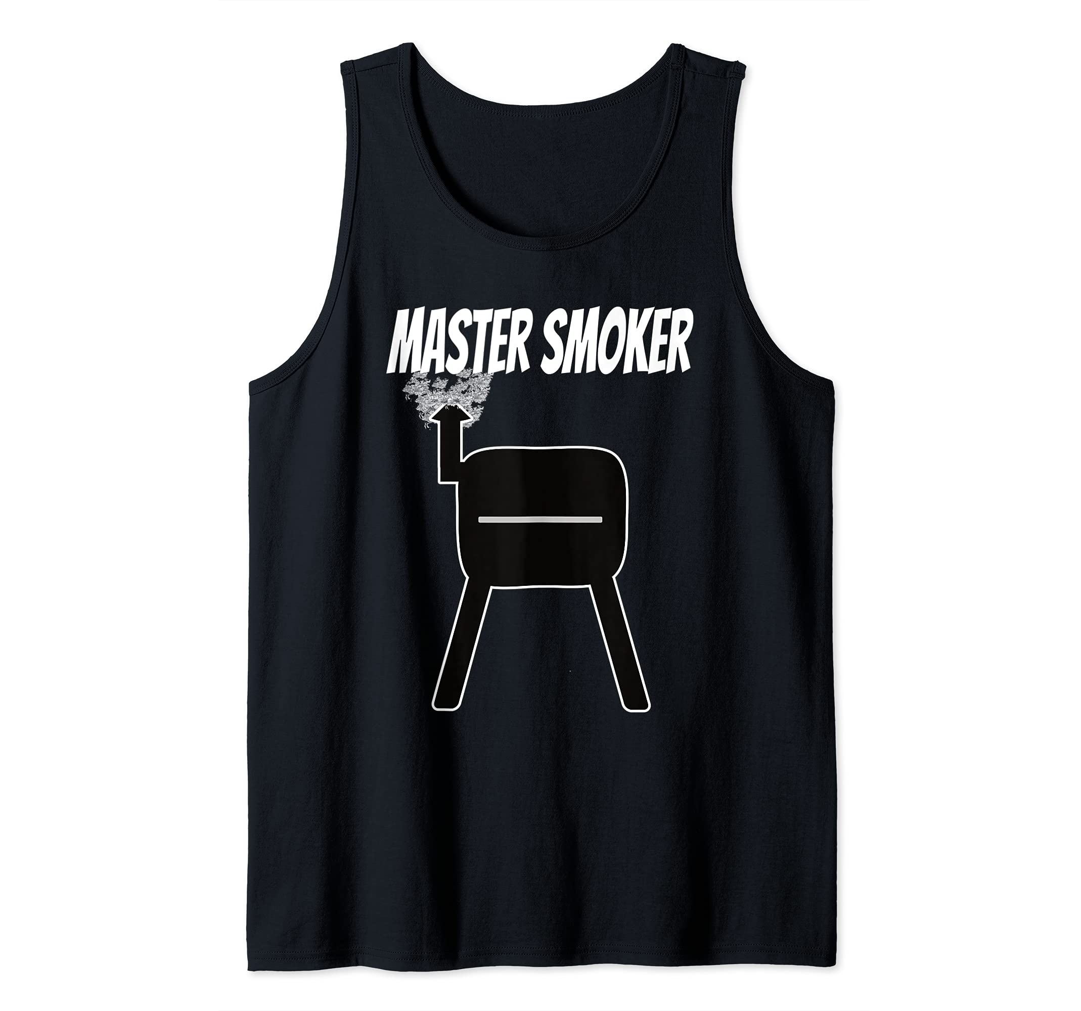 Master Smoker Griller Funny BBQ Smoking Meat Grilling Tank Top