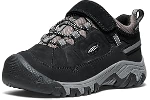 KEEN Unisex-Child Targhee 4 Low Height Durable Comfortable Waterproof Hiking Shoes
