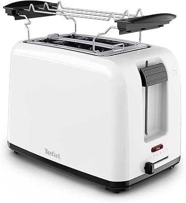 - Vita - Grille-pain 2 fentes avec chauffe-viennoiseries - Blanc