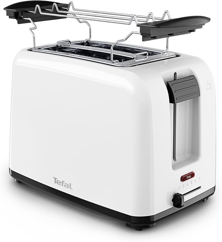 - Vita - Grille-pain 2 fentes avec chauffe-viennoiseries - Blanc