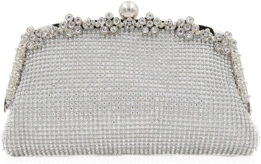 ILILAC Crystal Clutch Purse Glitter Evening Handbags
