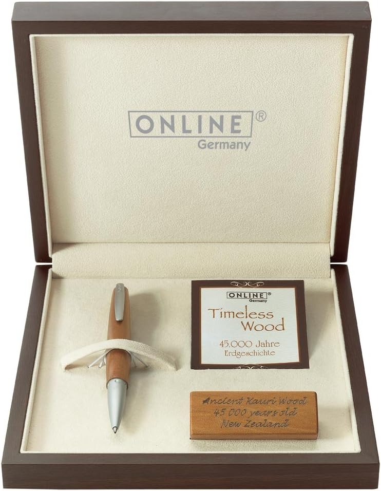 Ballpen Timeless Wood incl. certificate english, Black - Image 5