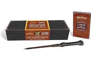 Harry Potter: Harry Potter Light and Sound Wand Set: Plays 12 Spells in Harry’s Voice!