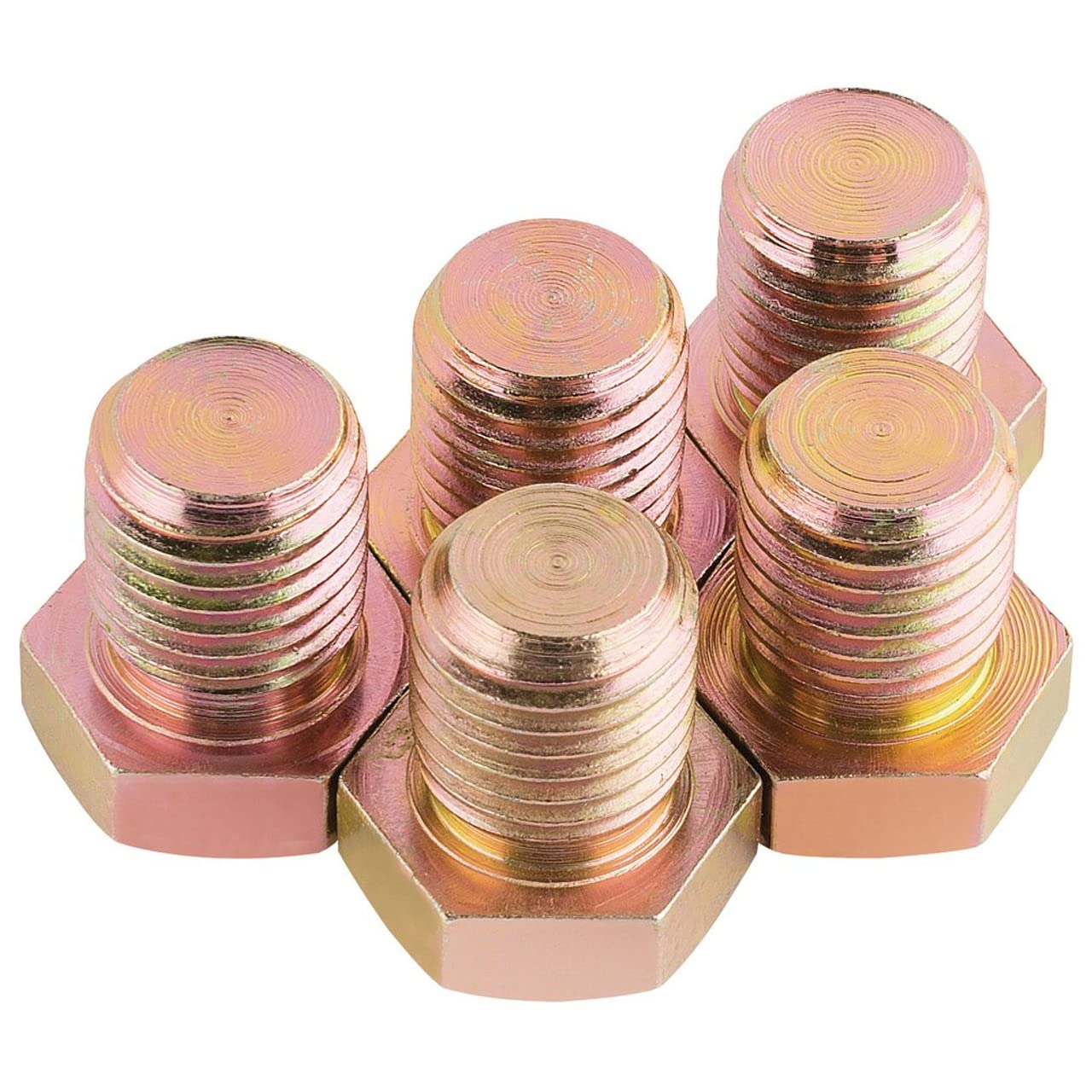 Draper 85532 M13 x 1.50 Replacement Sump Bolt 5 Pieces , Blue