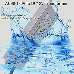 NISICO 24V LED Power Supply 60W Low Voltage