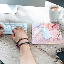 iDonzon Square Mouse Pad with Coaster, Soft Cute