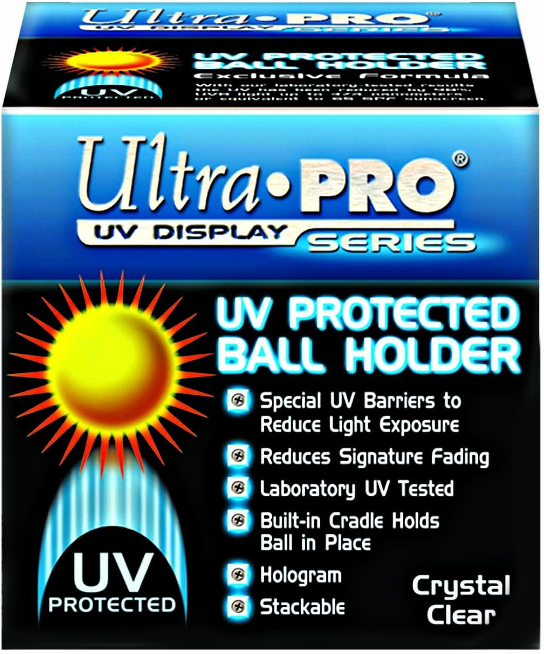 Ultra Pro Baseball Clear Square UV Holder: Sports & Outdoors