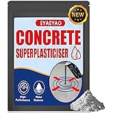 Concrete Super Plasticizer, Concrete Admixture, 8 Ounces High Range Water Reducer - High-Performance Super plasticizer Concrete Additive for Superior Strength, Workability