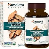 Himalaya Organic Arjuna for Cardiovascular Support, 60 Caplets, USDA Certified Organic, Non-GMO, Gluten Free Supplement, 700 