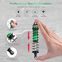 4PCS RC Shock 1:10 Aluminum Front & Rear Shocks Set
