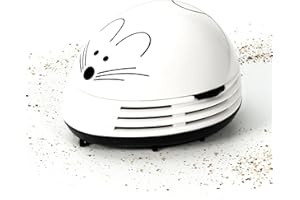 Starfrit Gourmet Table Cleaner - Mouse Model - Perfect for Crumbs, Dust, Lint or Ashes - Battery Operated