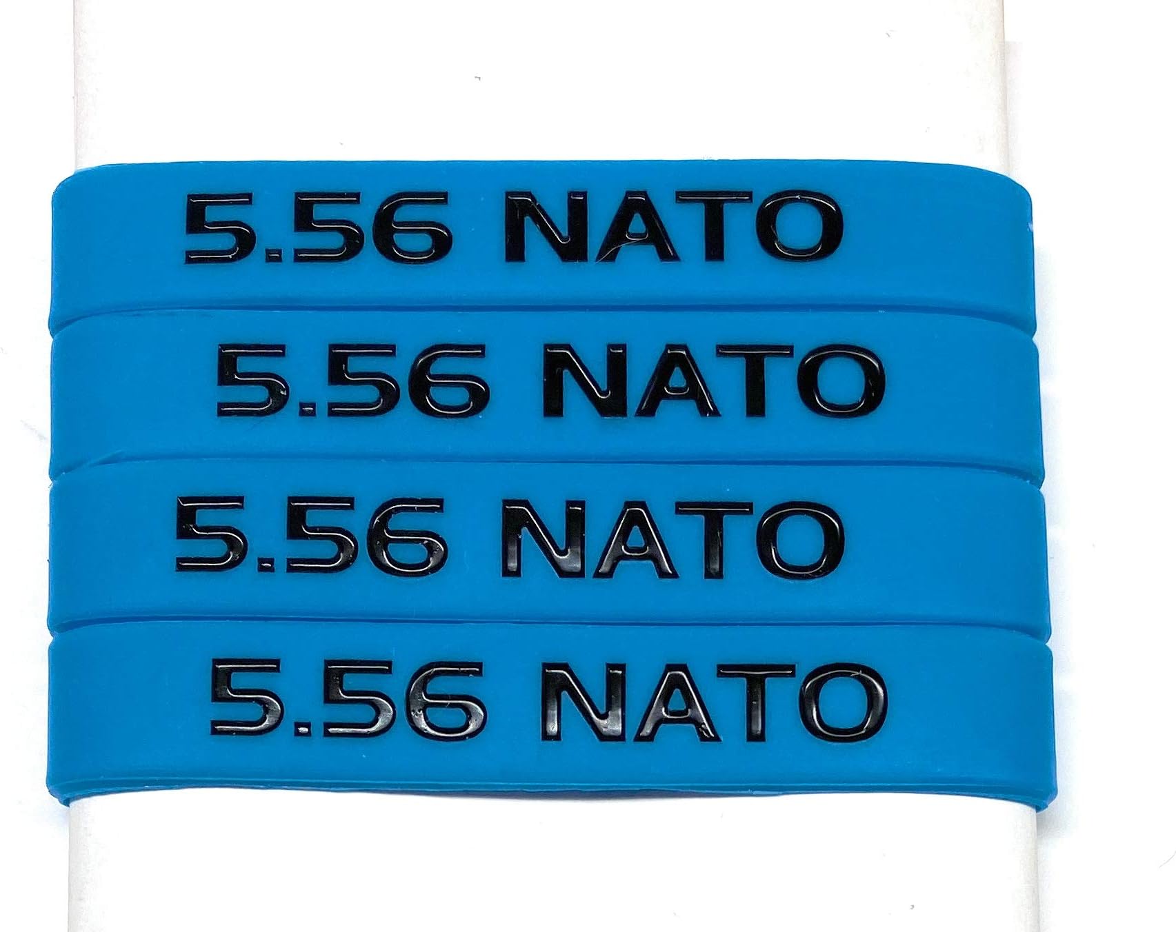 Sighthound Ballistics 5.56 NATO Magazine Marking Band 4 Pack (Blue-Black)