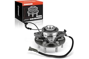 A-Premium Front Wheel Bearing and Hub Assembly with ABS Ring & ABS & 6-Lug Compatible with Ford F-150 F150 2018 2019, 4WD