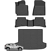 Wayhigh® Floor Mats & Cargo Liner for 2016-2021 Hyundai Tucson (No Hybrid Models), All Weather TPE Car Mats Waterproof Heavy Duty Floor Liners, Floor Mats Custom Fit for Tucson Accessories