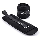 Ankle Weights, 1/2/3/4/6/8/10 LBS 1 Pair Wrist Leg Arm Weights for Women, Kids and Men, Comfortable and Soft, Perfect for Dancing, Running, Walking, Fitness, Workout, Physical Therapy