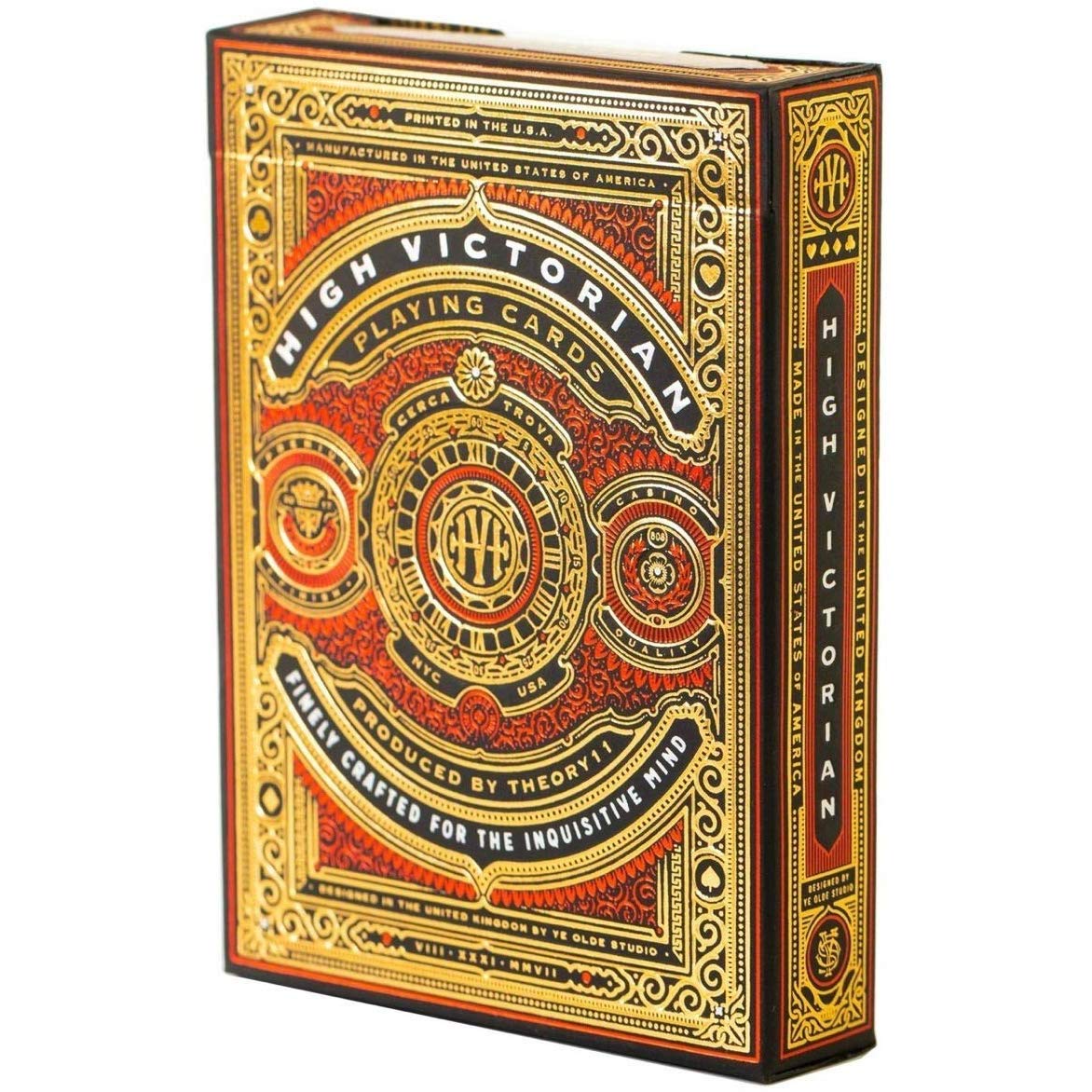 Theory11 Carte High Victorian Red by