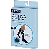JOBST ACTIVA Men's Dress 8-15 mmHg Compression Socks Knee High Closed Toe