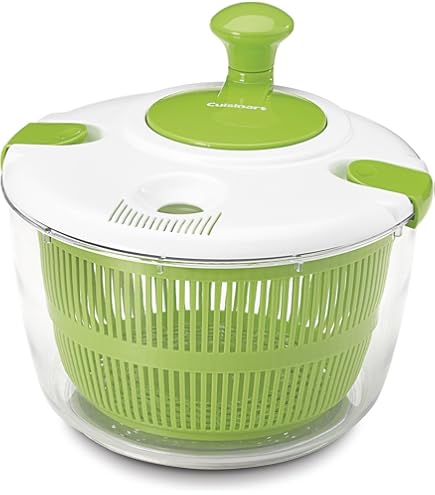 Essoreuse à Salade Professionnelle Hakka 25 Litres - Manuel, Avec Tuyau D'évacuation, Pour Laitues Et Légumes, Gain De Temps