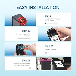 Statago 67XL Ink Cartridges Combo Pack Replacement