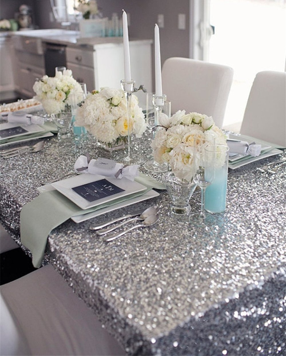 Best kitchen table cloth and curtains