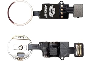 Johncase Home Button Main Key Flex Ribbon Cable Assembly Replacement Part Compatible for iPhone 7/7 Plus and 8/8 Plus All Carriers (Rose Gold)