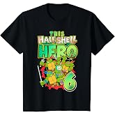 Kids Teenage Mutant Ninja Turtles This Half Shell Hero is 6 T-Shirt