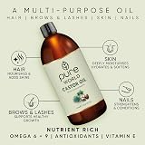 Pure World Castor Oil 1 Litre 1000ml Cold Pressed 100% Pure Hexane Free Food view 4