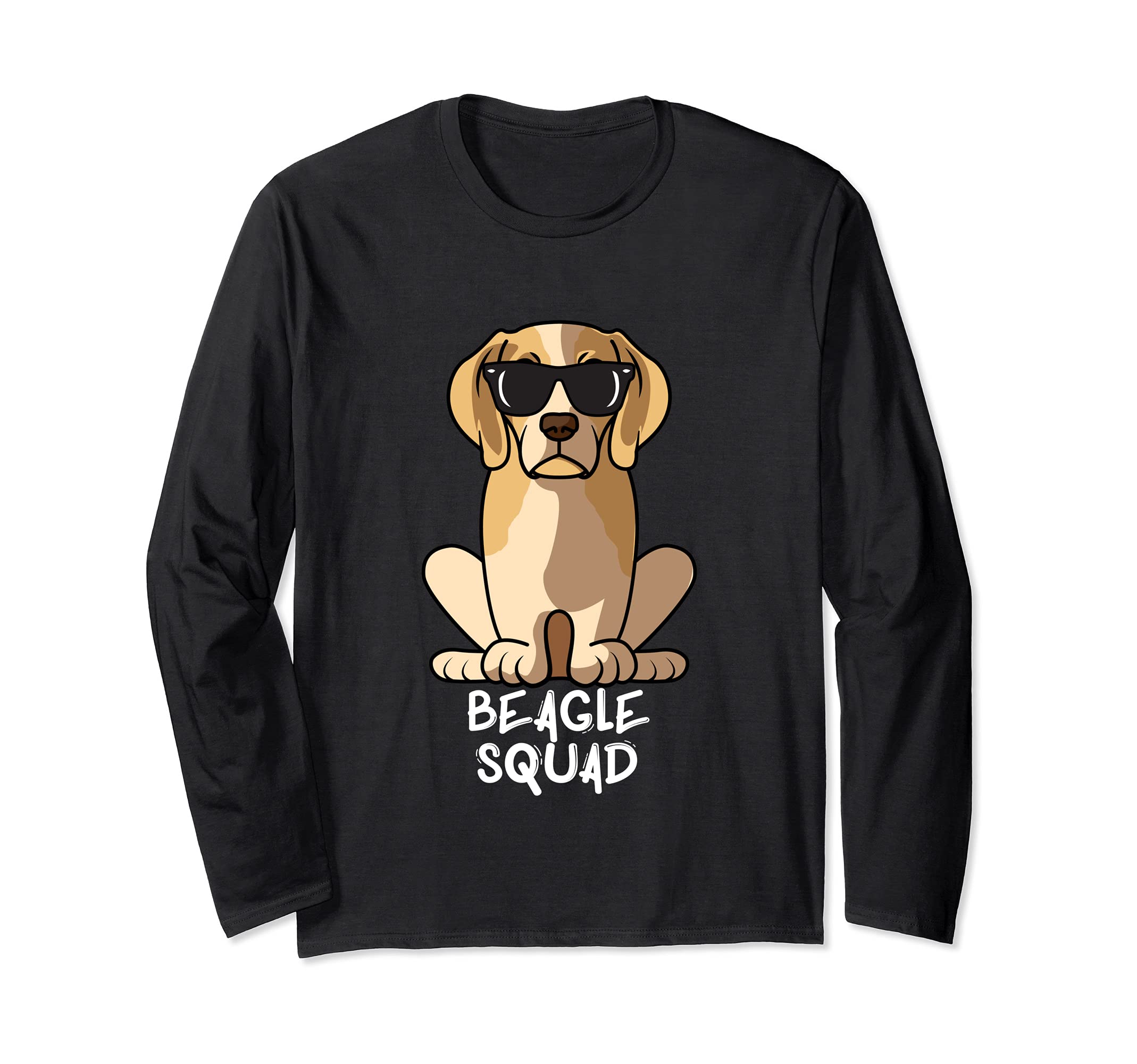 Cool Beagle Squad Dog Mom Dog Dad Long Sleeve T-Shirt