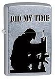 Zippo Lighter: Army Soldier, Did My Time - Street