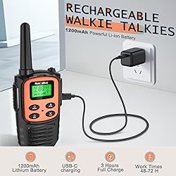 MaxTalker Walkie Talkies for Adults,Rechargeable
