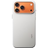 MOFT for iPhone 17 Pro Max Case- MOVAS Snap Case, MagSafe Compatible, Soft-Touch Vegan Leather, Classic Minimalist Design, Lightweight, Stain-Resistant & Camera Protection, Misty Cove