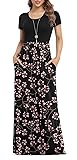 VIISHOW Women's Short Sleeve Floral Print Maternity